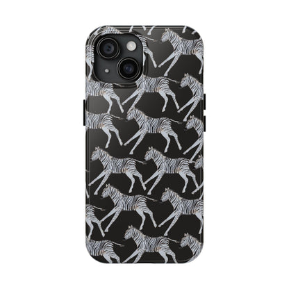 Zebra Print Phone Case - Departures Print Shop
