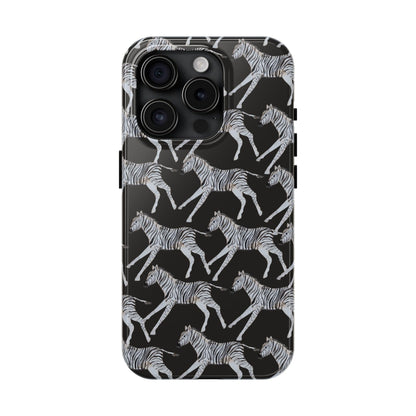 Zebra Print Phone Case - Departures Print Shop