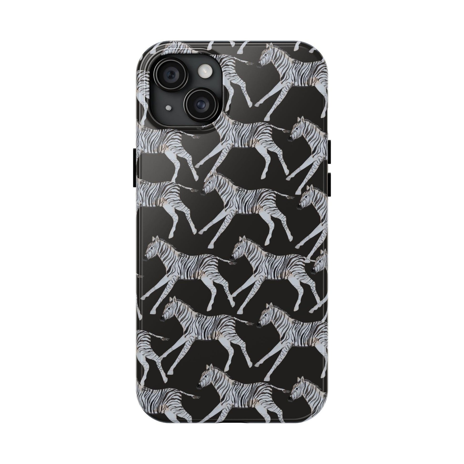 Zebra Print Phone Case - Departures Print Shop