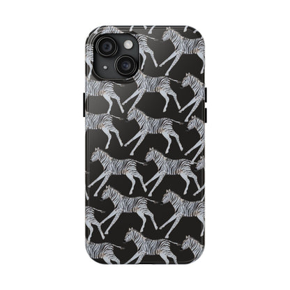 Zebra Print Phone Case - Departures Print Shop