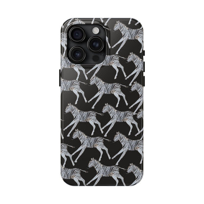 Zebra Print Phone Case - Departures Print Shop