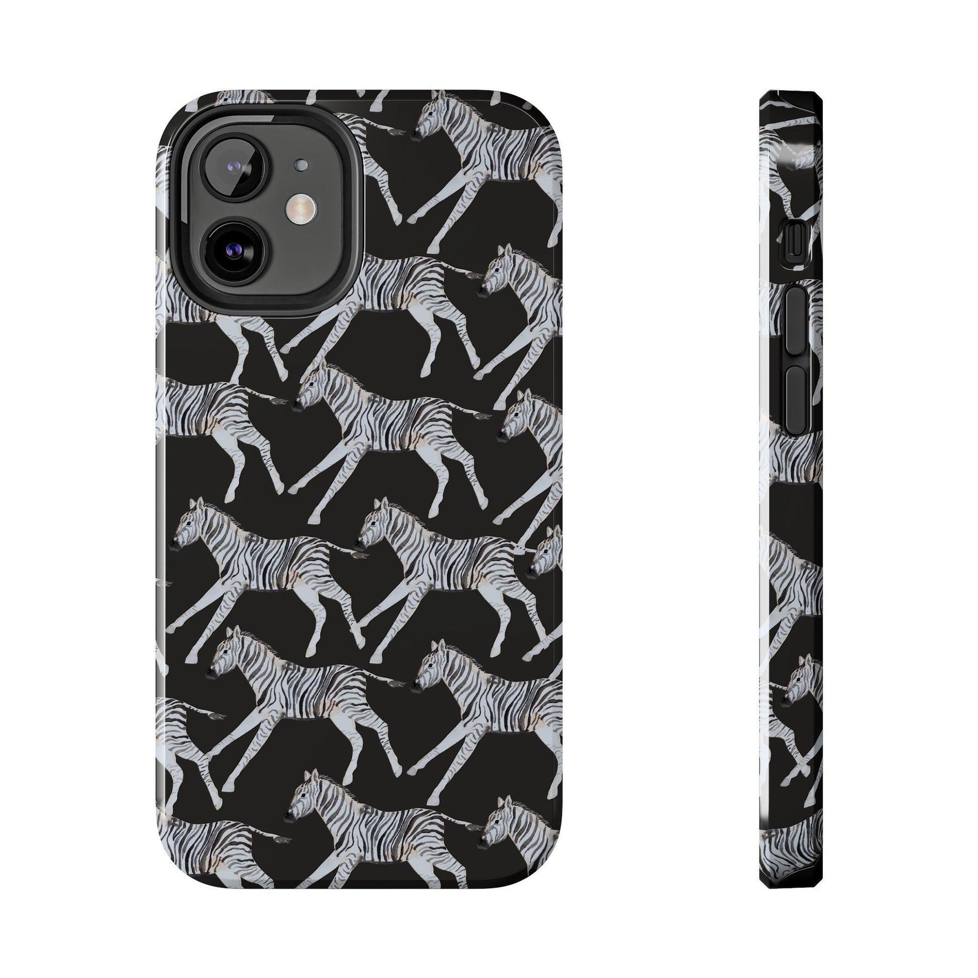 Zebra Print Phone Case - Departures Print Shop