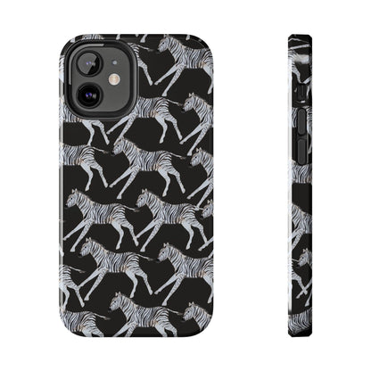 Zebra Print Phone Case - Departures Print Shop