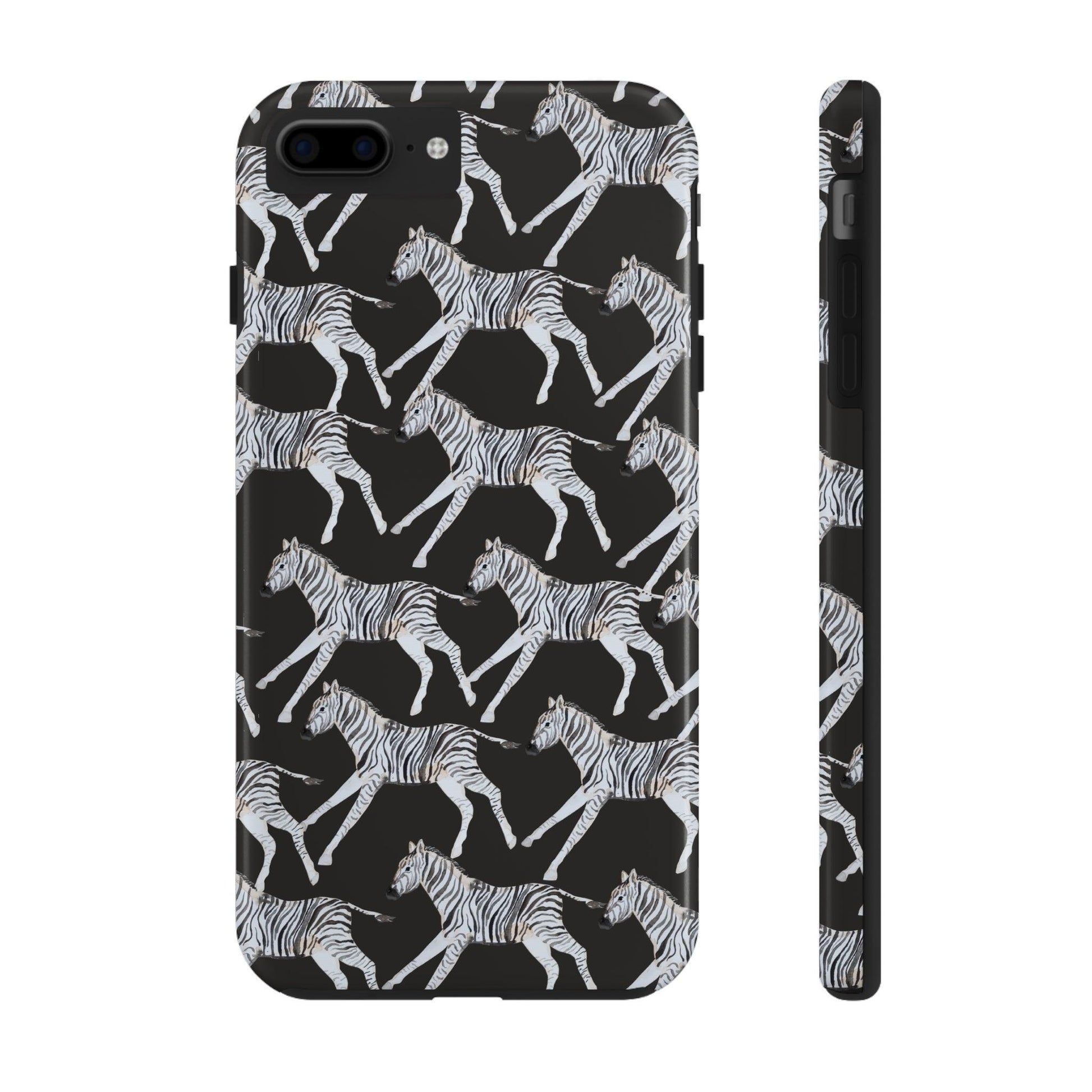 Zebra Print Phone Case - Departures Print Shop
