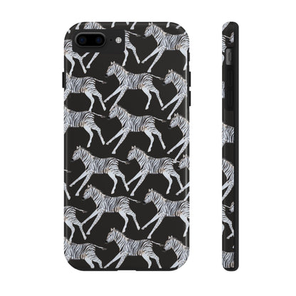 Zebra Print Phone Case - Departures Print Shop