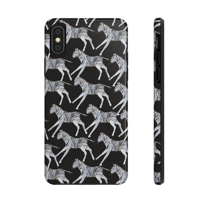 Zebra Print Phone Case - Departures Print Shop