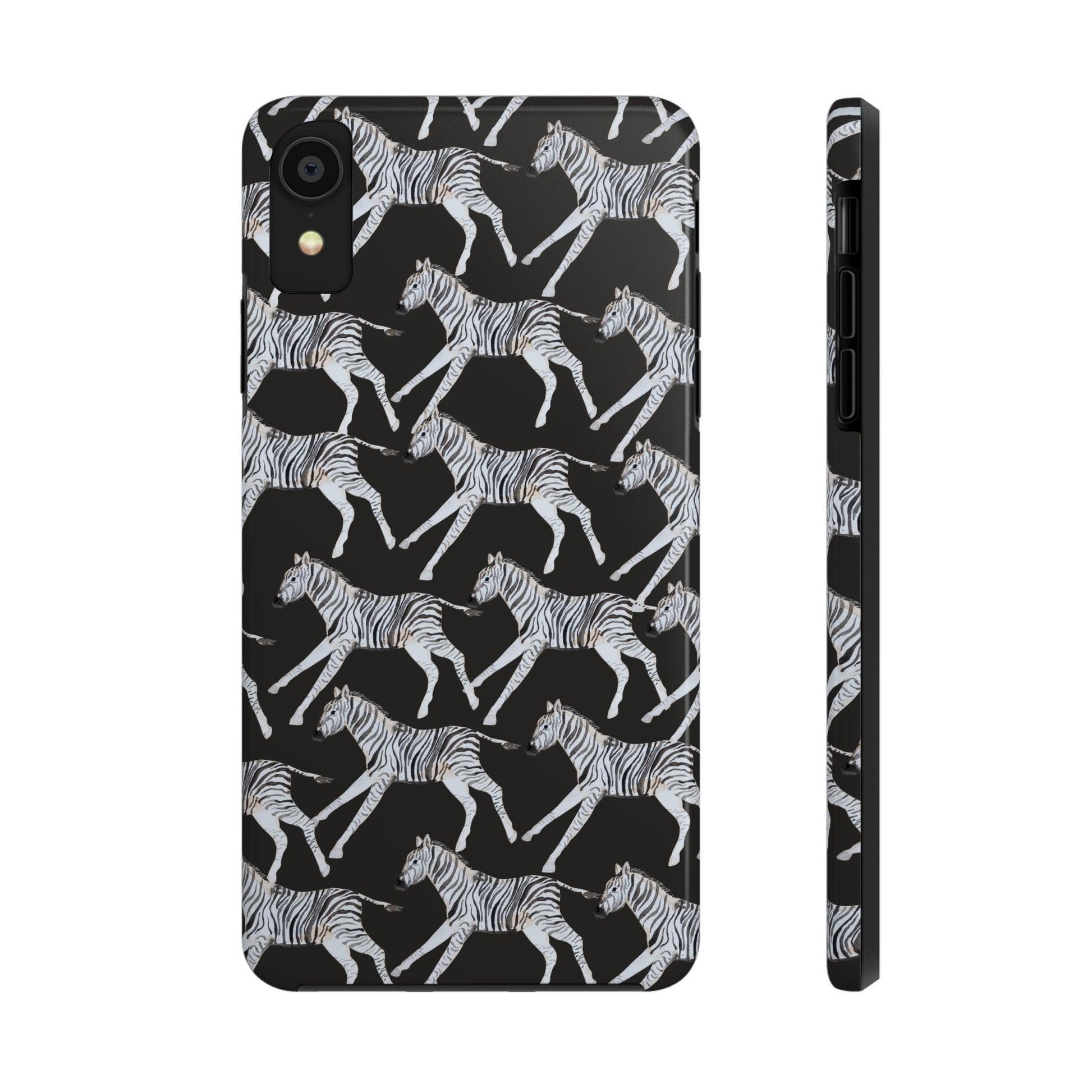 Zebra Print Phone Case - Departures Print Shop