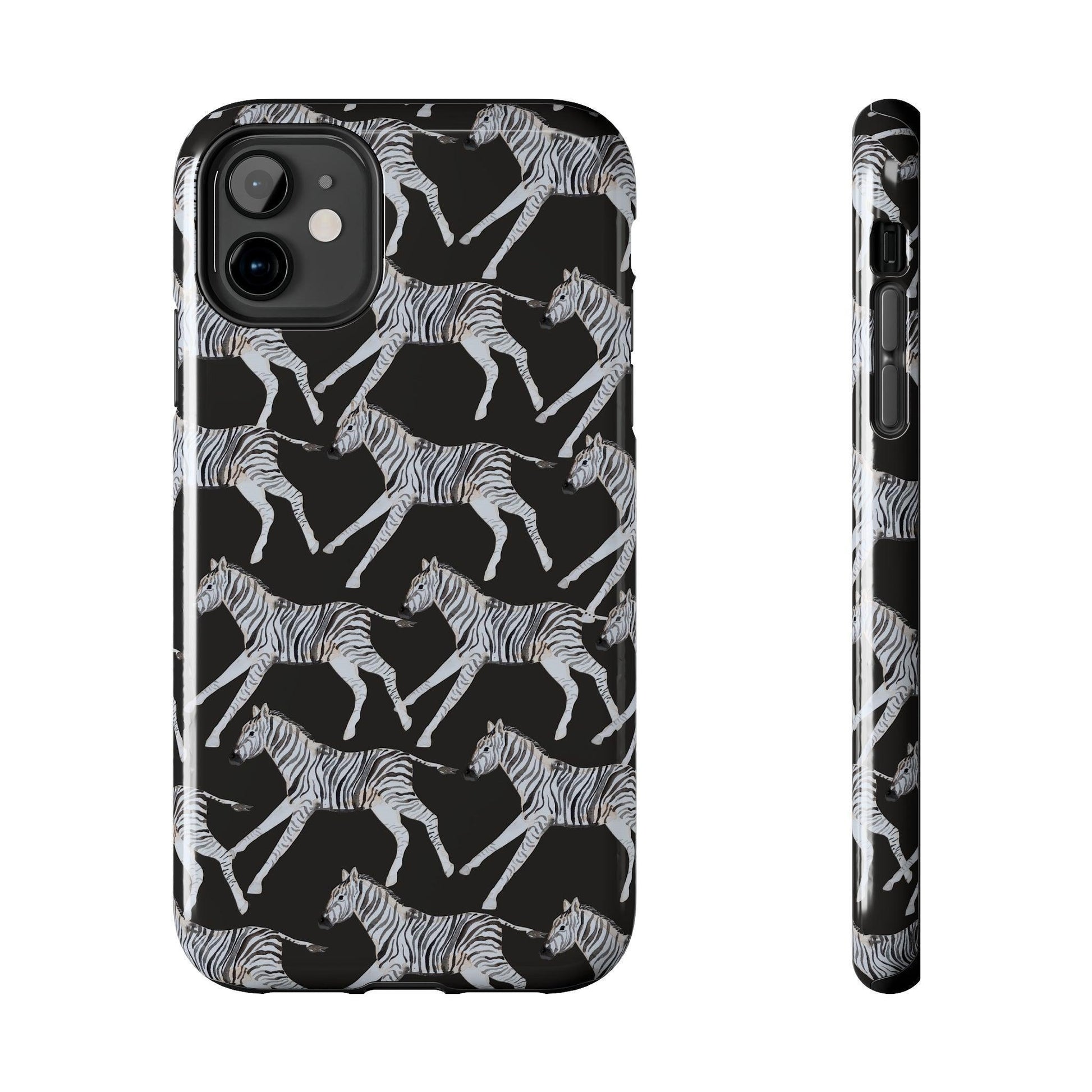 Zebra Print Phone Case - Departures Print Shop