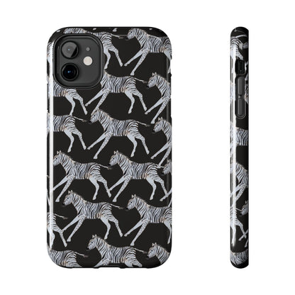 Zebra Print Phone Case - Departures Print Shop