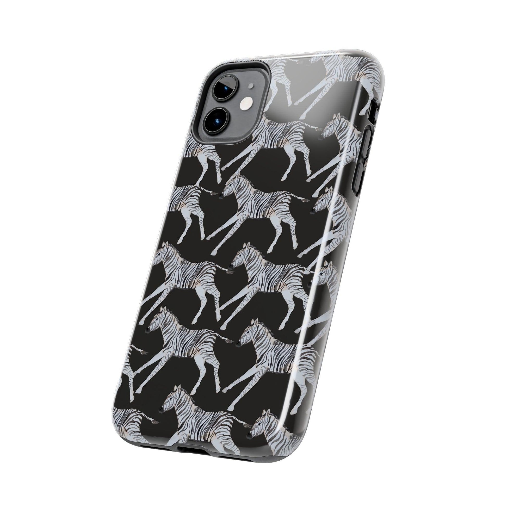 Zebra Print Phone Case - Departures Print Shop