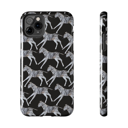 Zebra Print Phone Case - Departures Print Shop