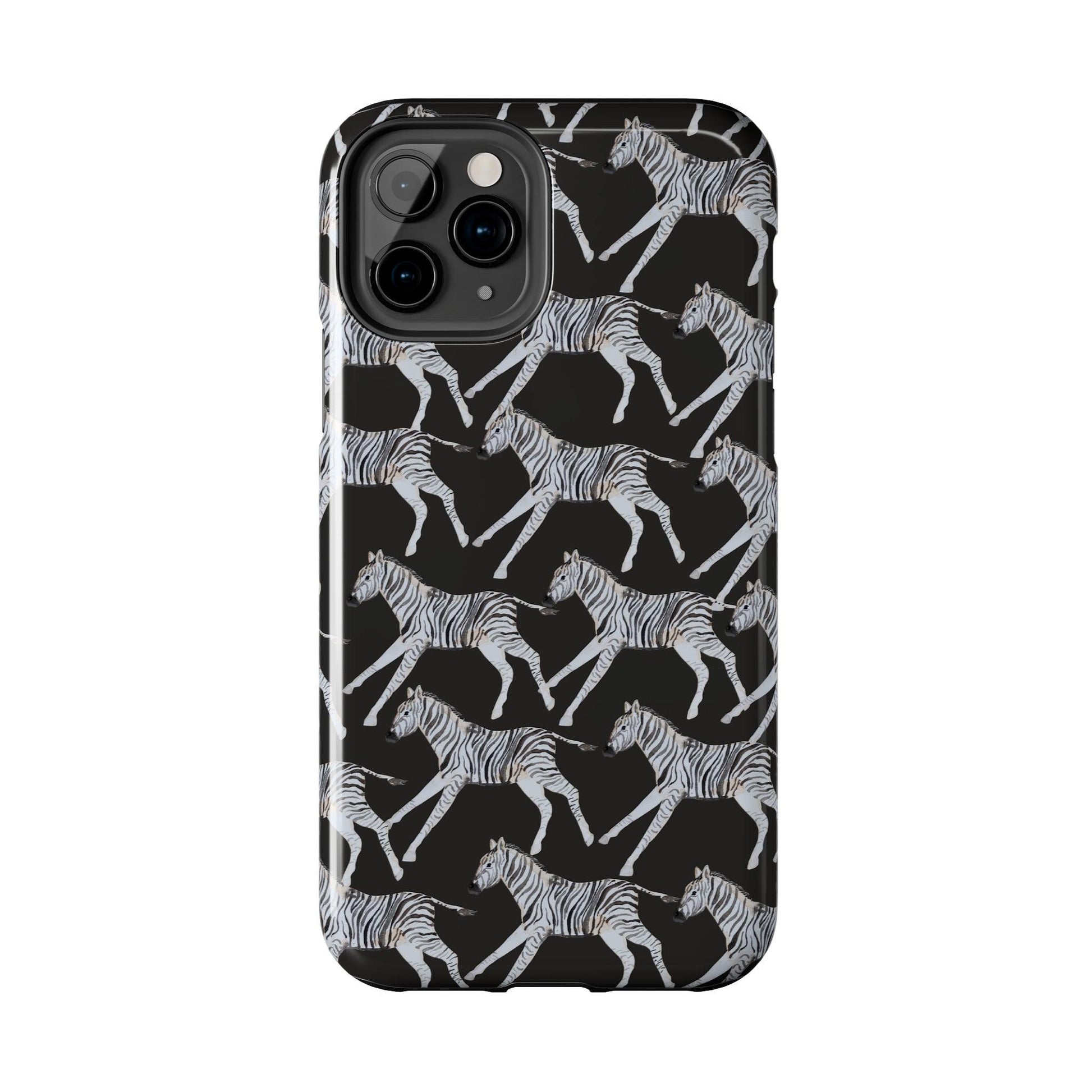 Zebra Print Phone Case - Departures Print Shop