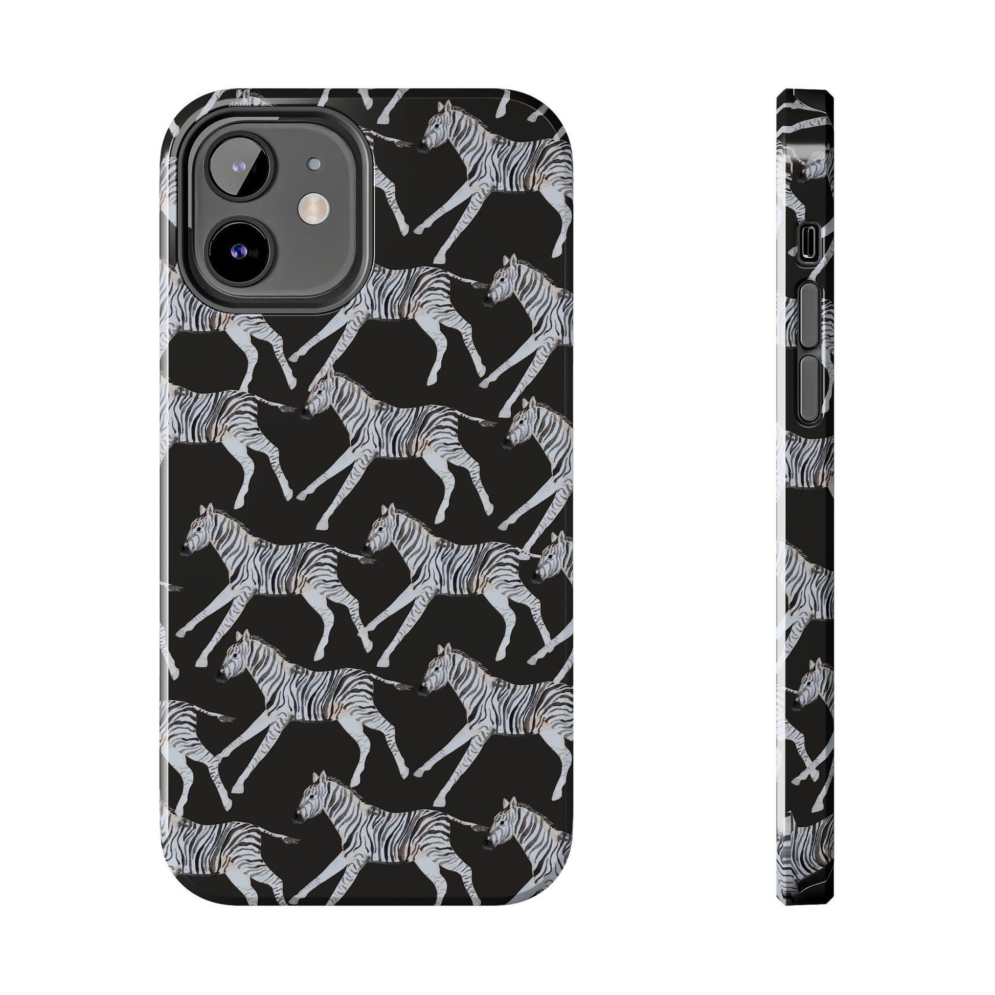 Zebra Print Phone Case - Departures Print Shop