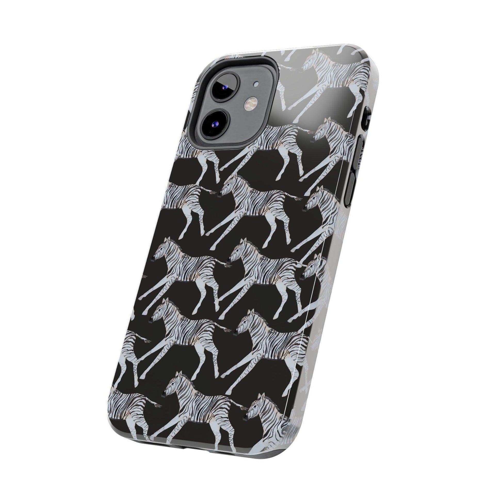 Zebra Print Phone Case - Departures Print Shop