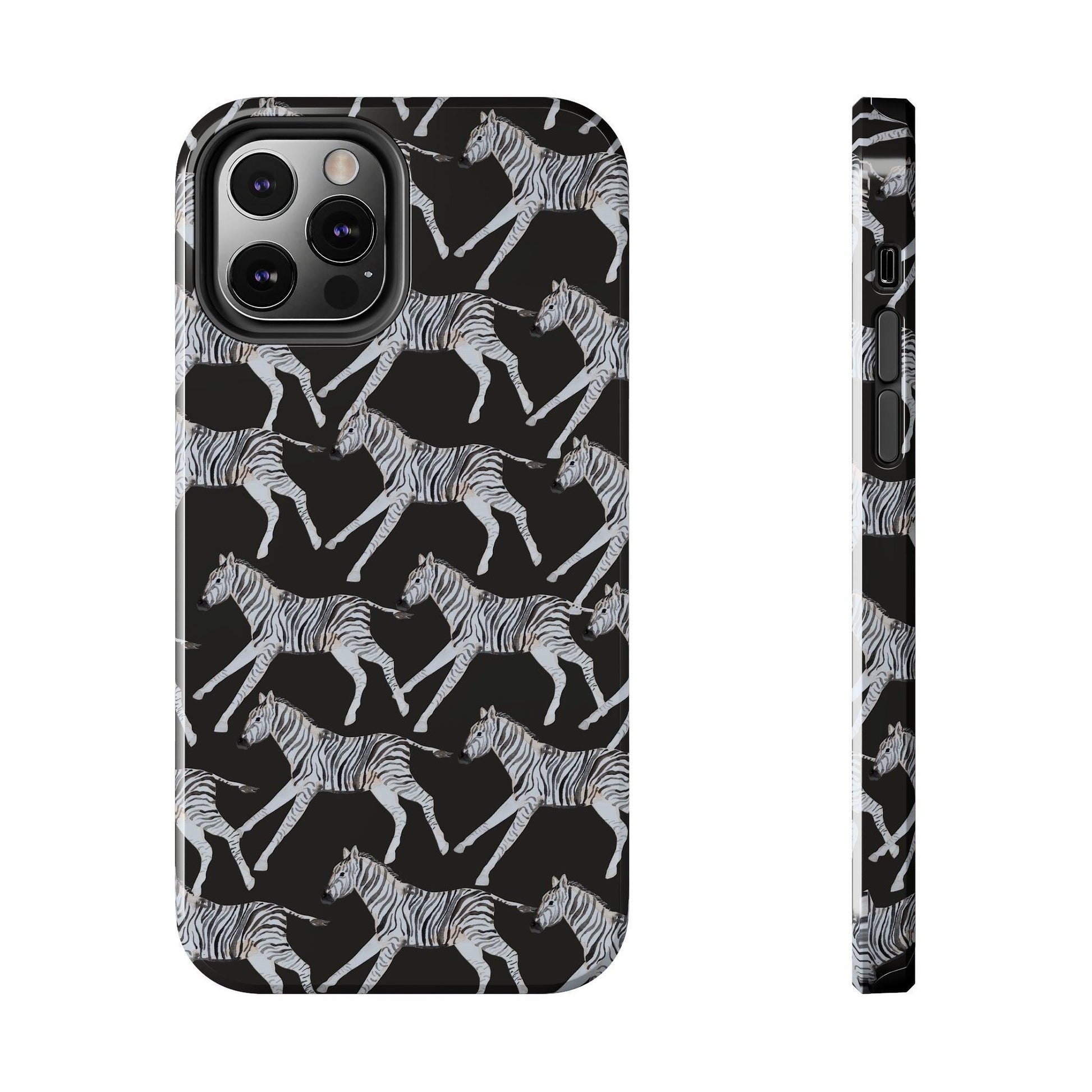 Zebra Print Phone Case - Departures Print Shop