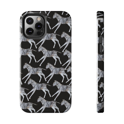 Zebra Print Phone Case - Departures Print Shop