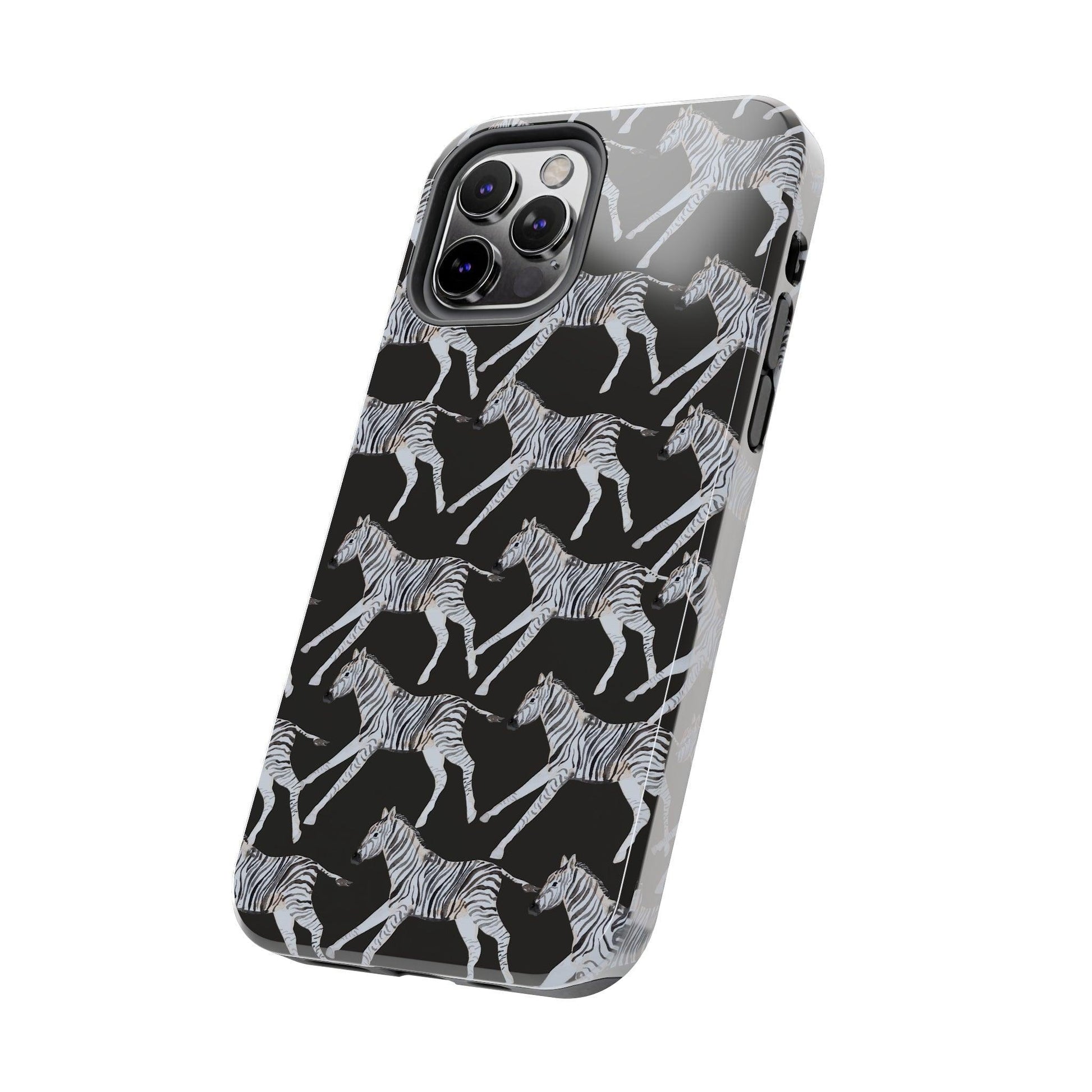 Zebra Print Phone Case - Departures Print Shop