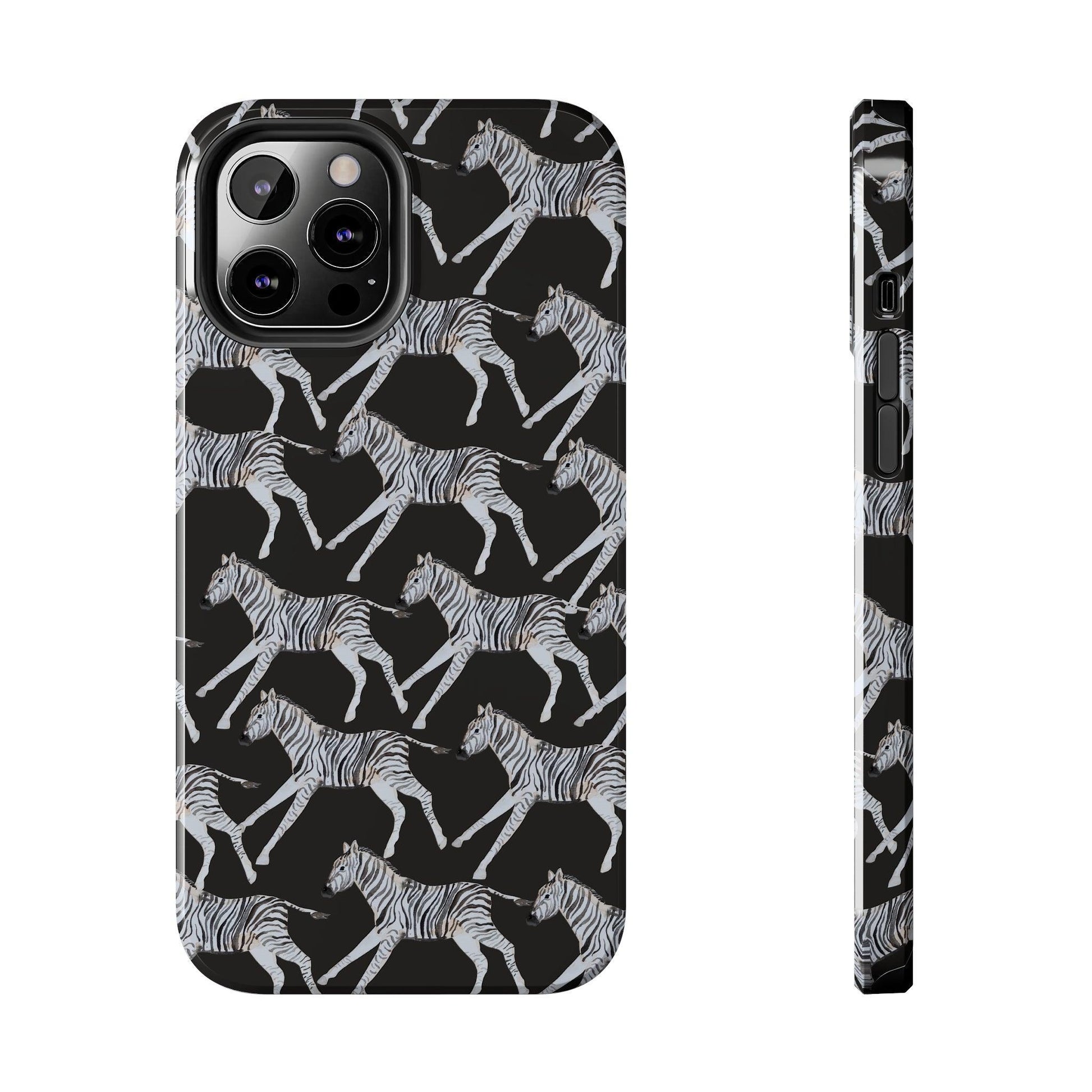 Zebra Print Phone Case - Departures Print Shop