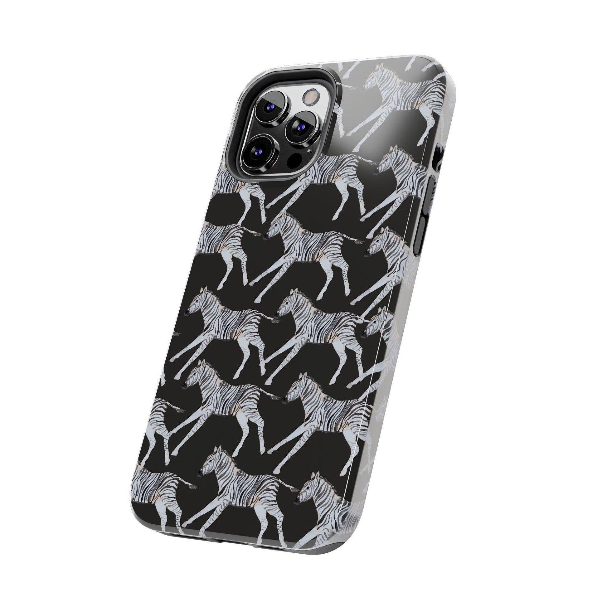 Zebra Print Phone Case - Departures Print Shop