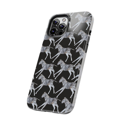 Zebra Print Phone Case - Departures Print Shop