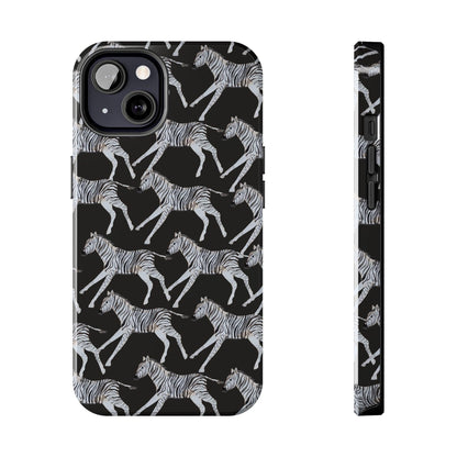 Zebra Print Phone Case - Departures Print Shop