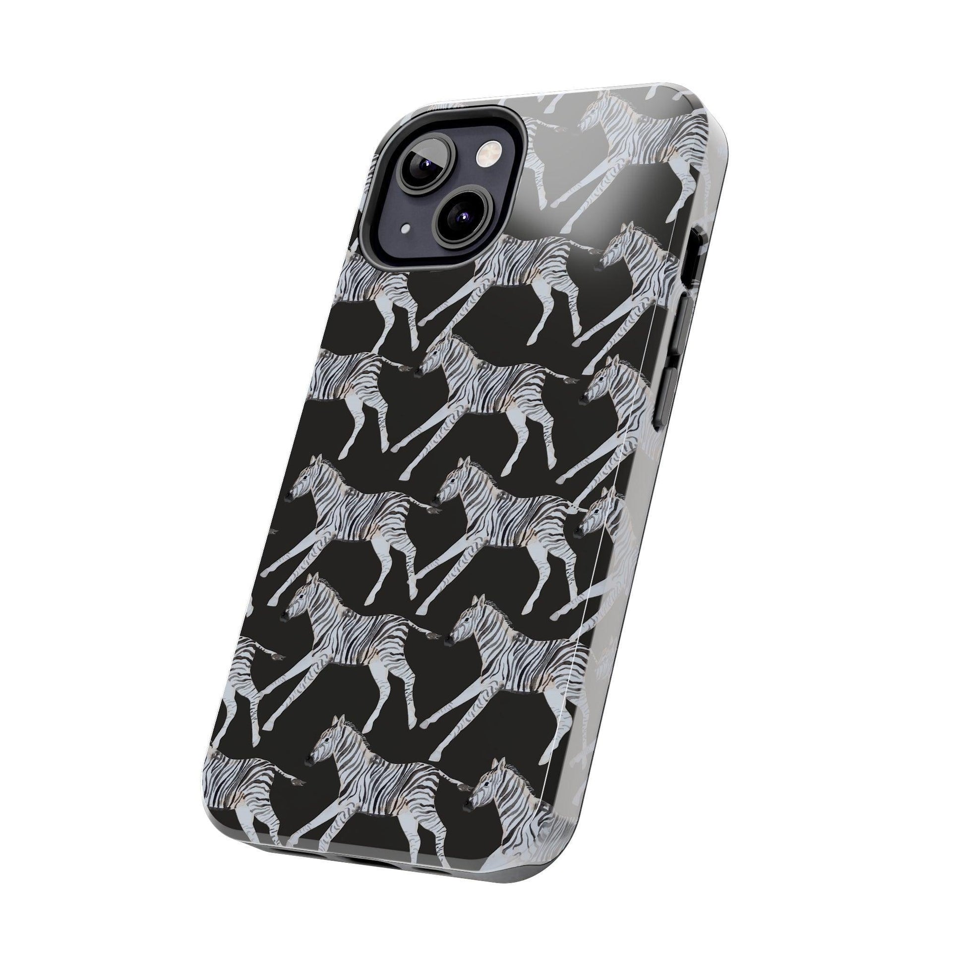 Zebra Print Phone Case - Departures Print Shop