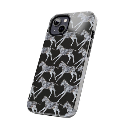 Zebra Print Phone Case - Departures Print Shop