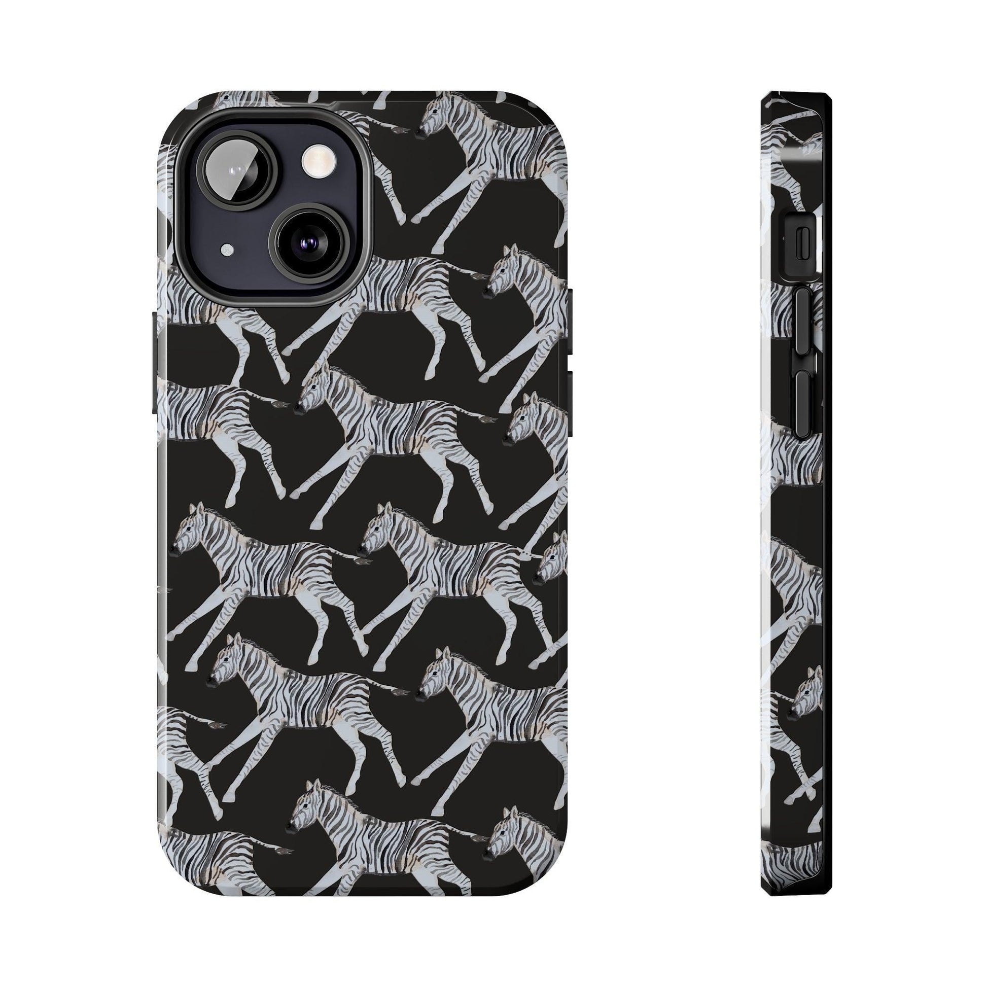 Zebra Print Phone Case - Departures Print Shop
