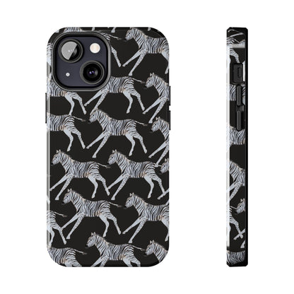 Zebra Print Phone Case - Departures Print Shop