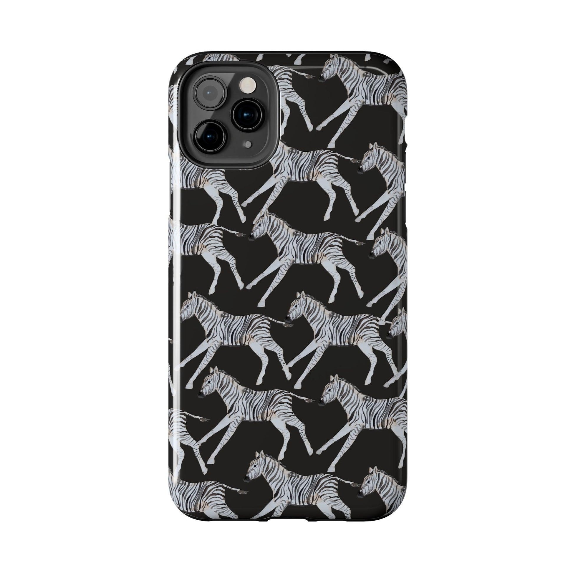 Zebra Print Phone Case - Departures Print Shop