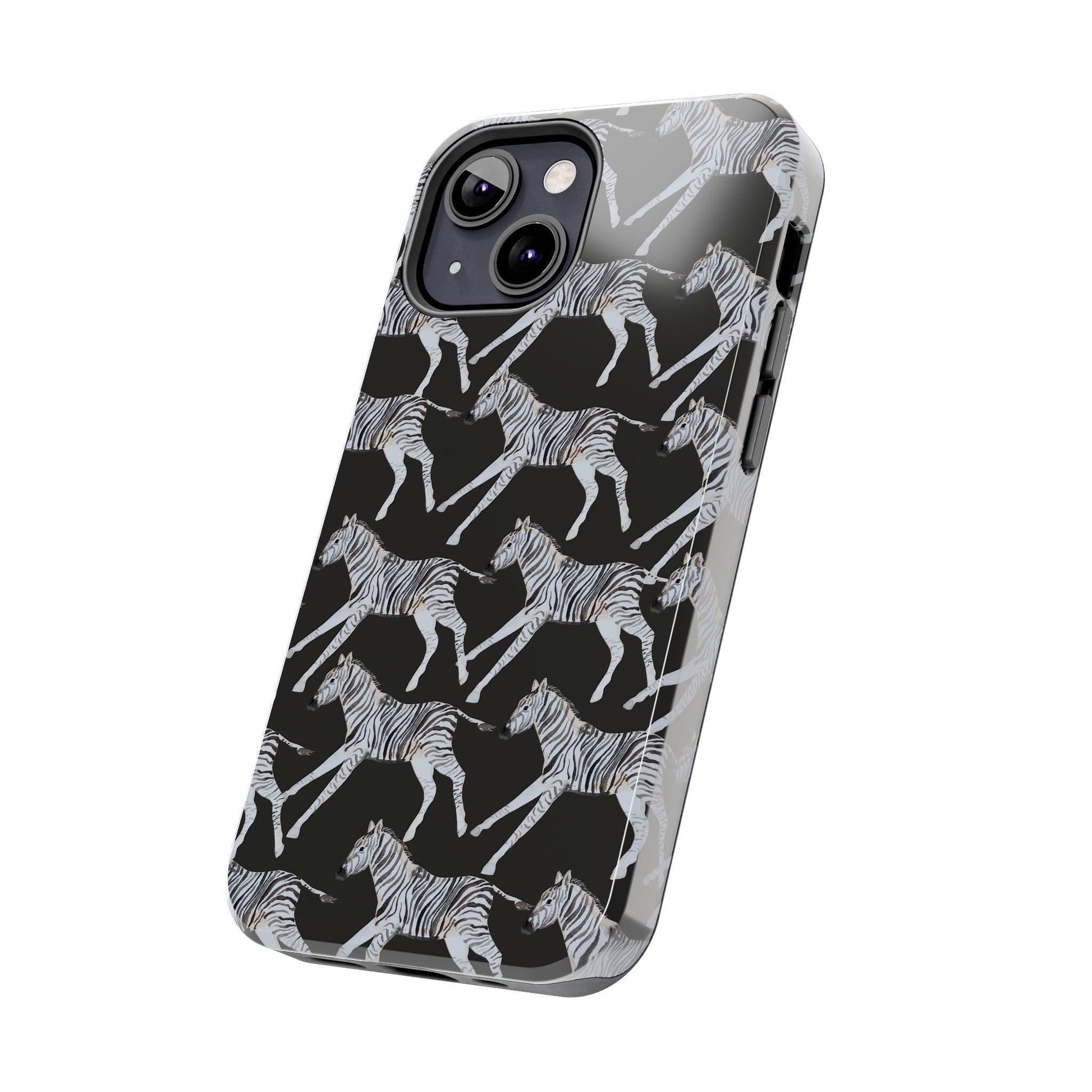 Zebra Print Phone Case - Departures Print Shop