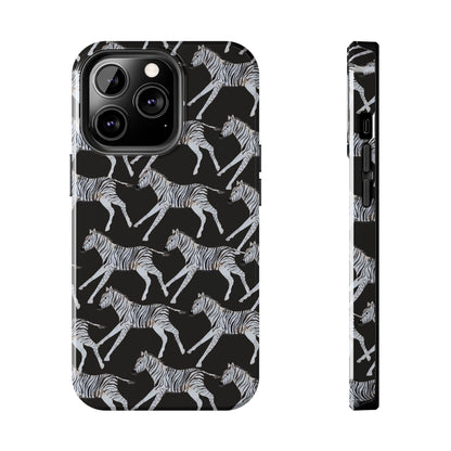 Zebra Print Phone Case - Departures Print Shop