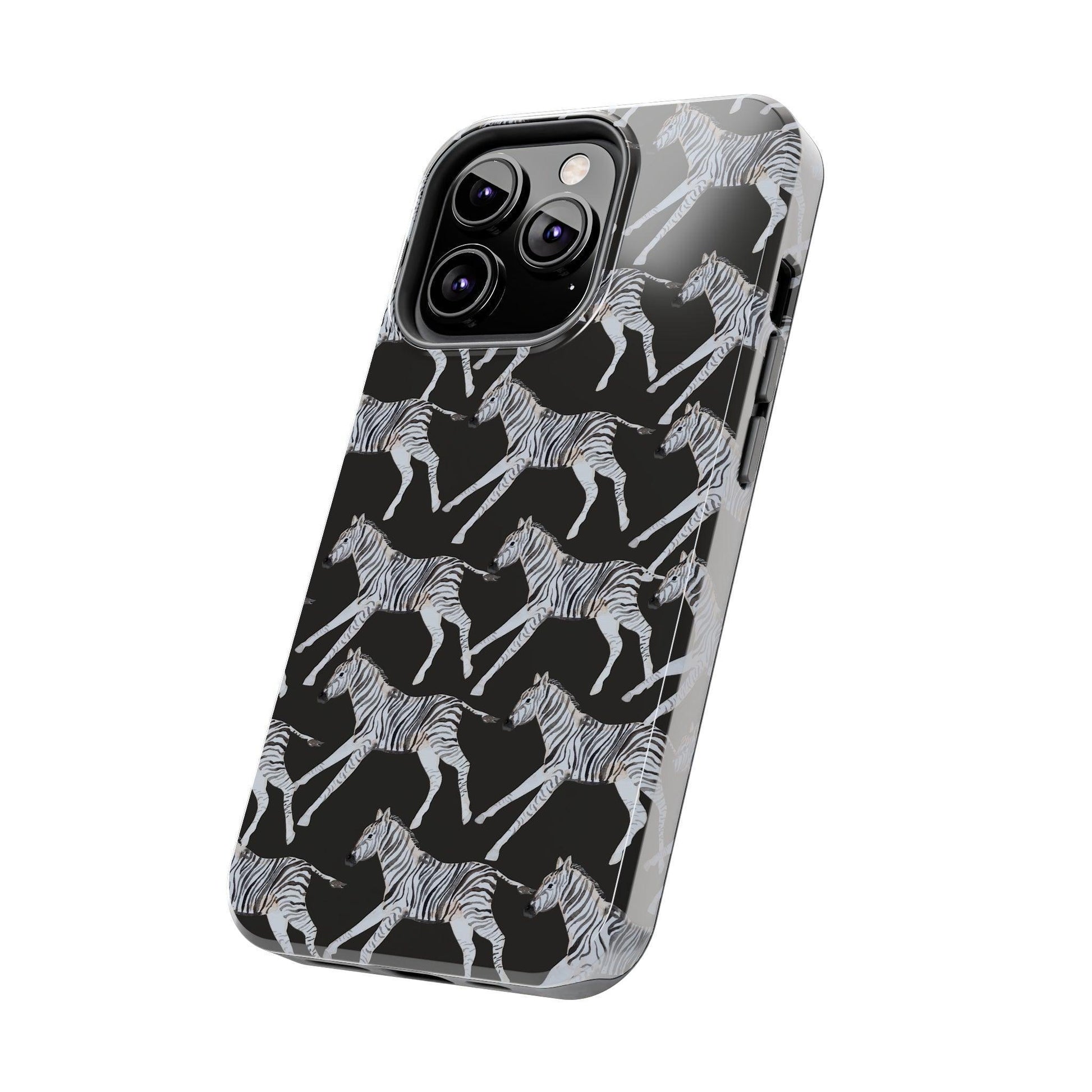 Zebra Print Phone Case - Departures Print Shop