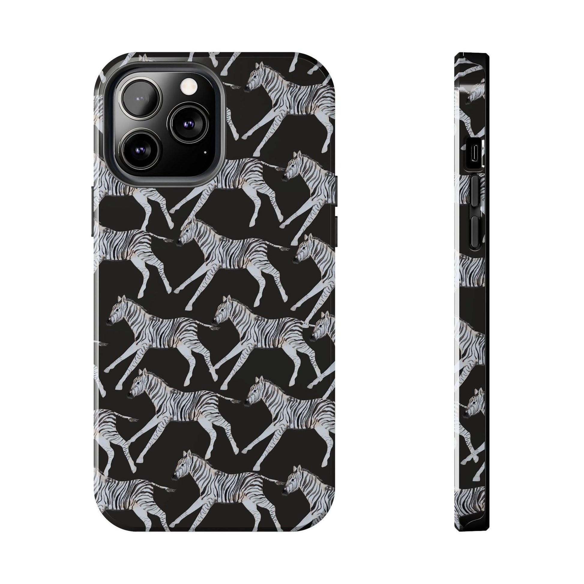 Zebra Print Phone Case - Departures Print Shop