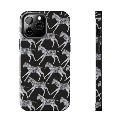 Zebra Print Phone Case - Departures Print Shop