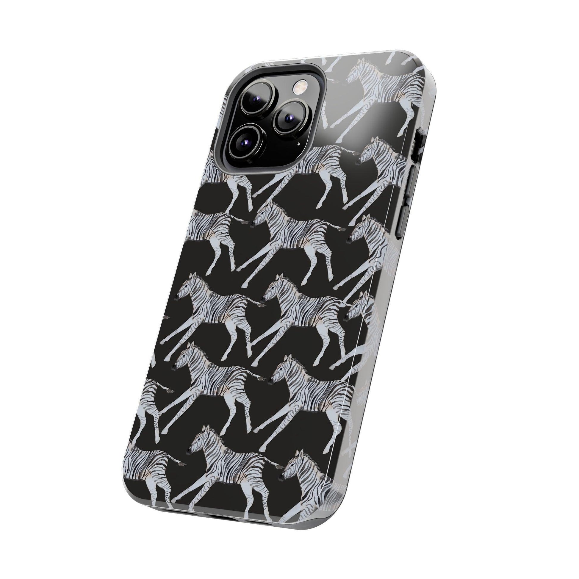 Zebra Print Phone Case - Departures Print Shop