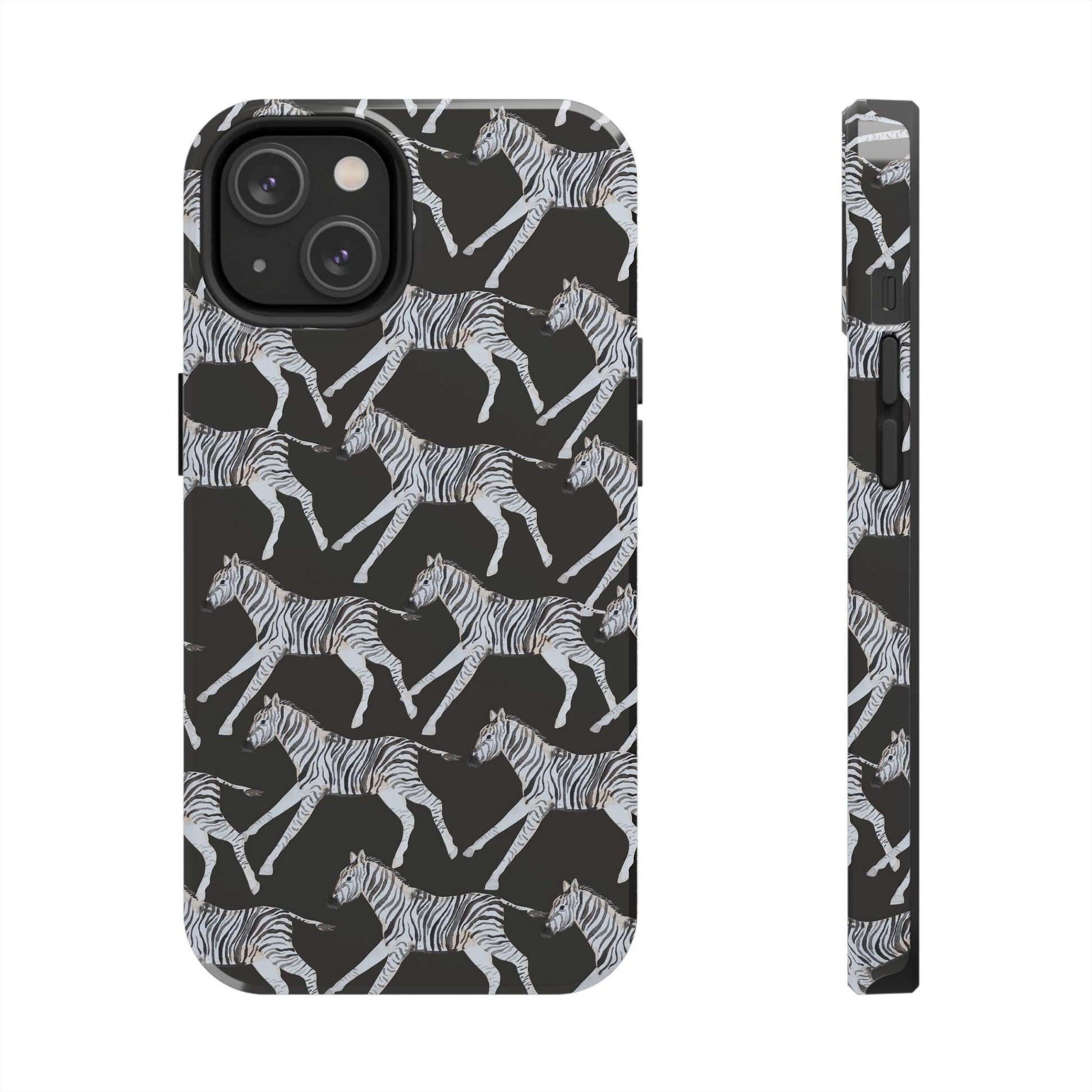 Zebra Print Phone Case - Departures Print Shop