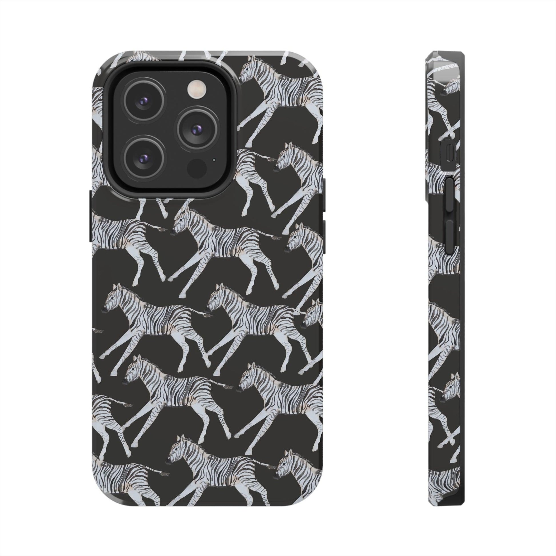 Zebra Print Phone Case - Departures Print Shop