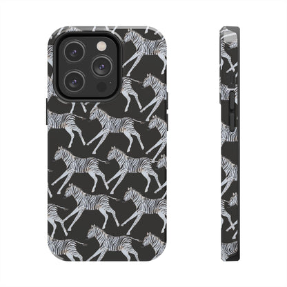 Zebra Print Phone Case - Departures Print Shop