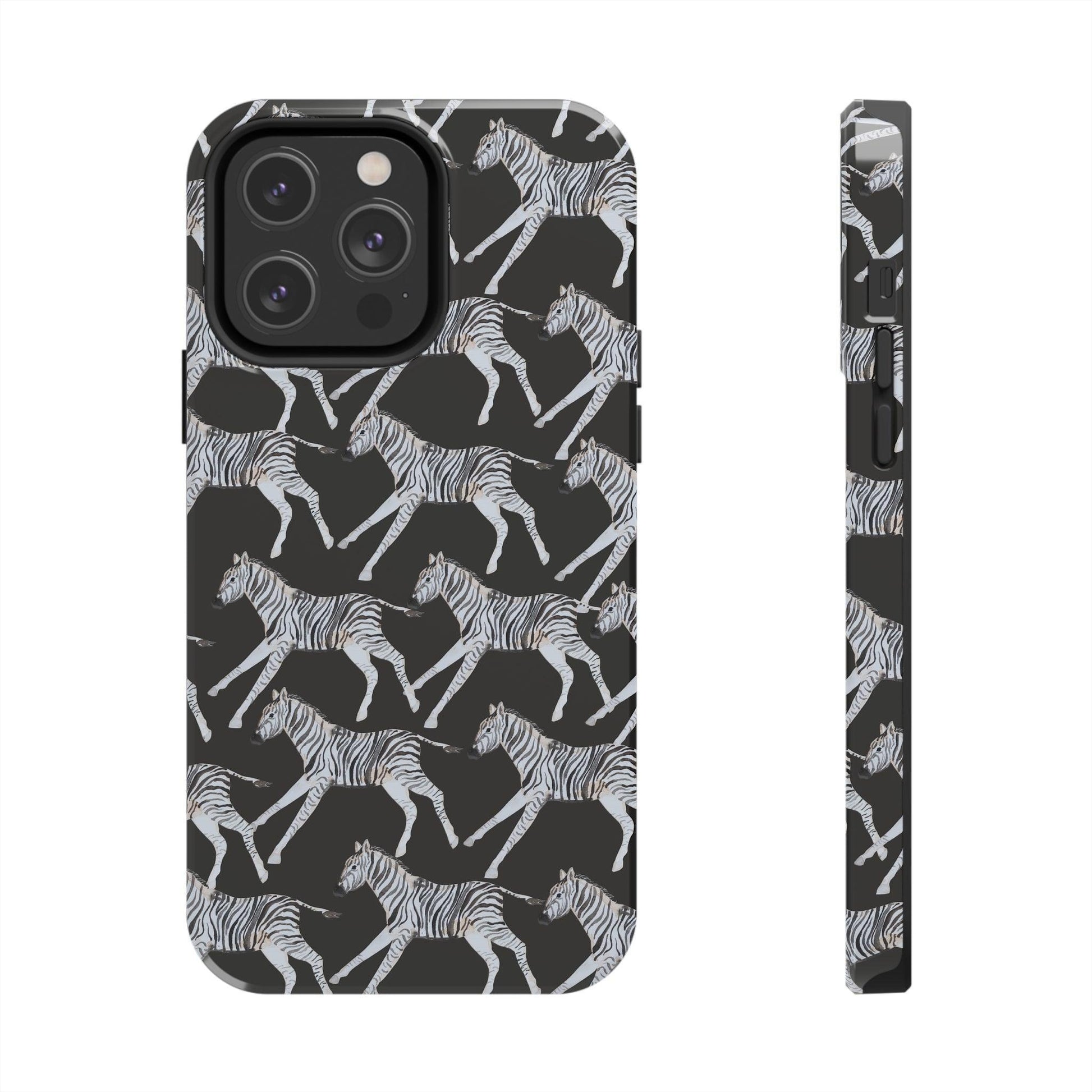 Zebra Print Phone Case - Departures Print Shop