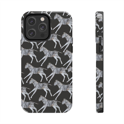 Zebra Print Phone Case - Departures Print Shop