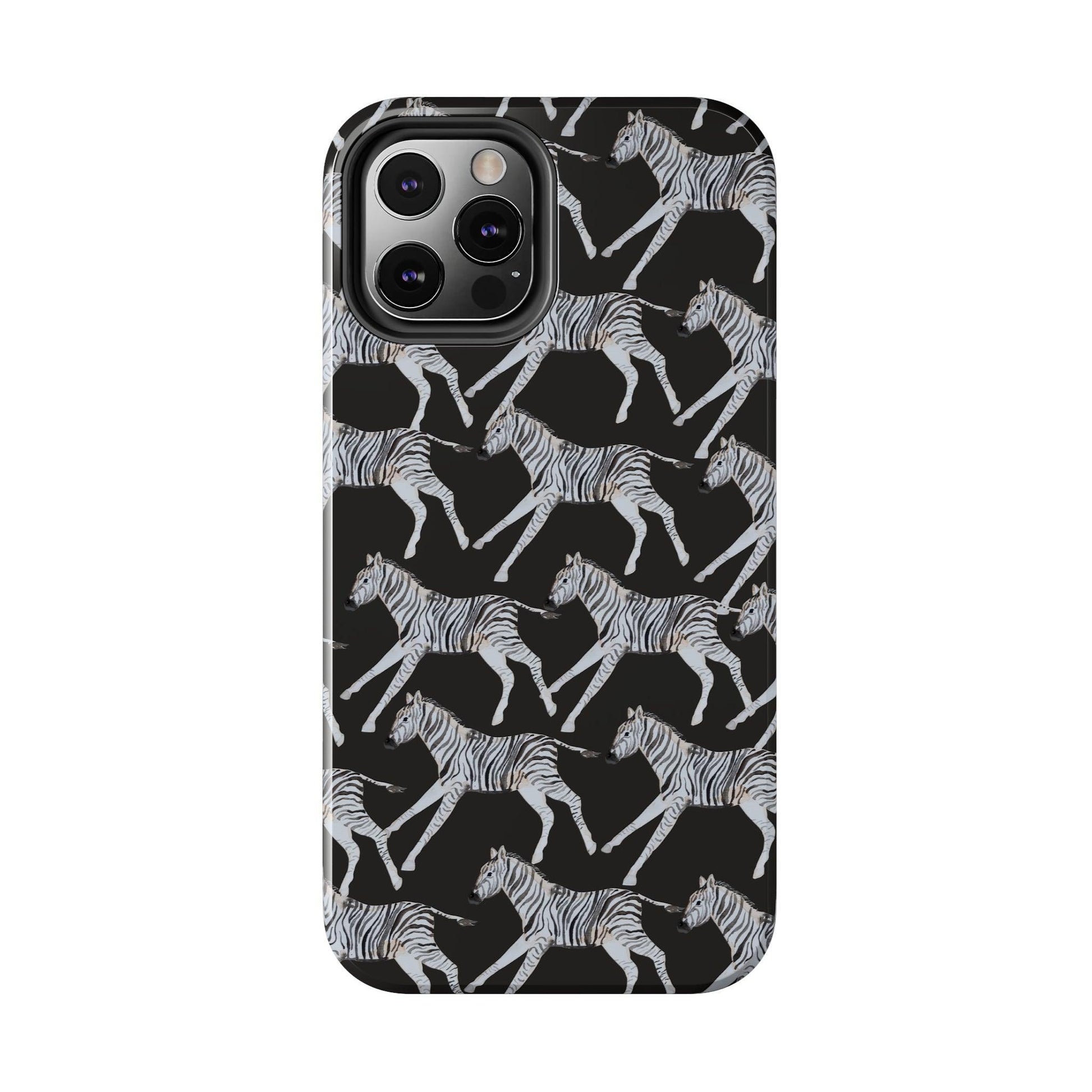 Zebra Print Phone Case - Departures Print Shop