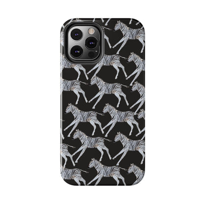 Zebra Print Phone Case - Departures Print Shop