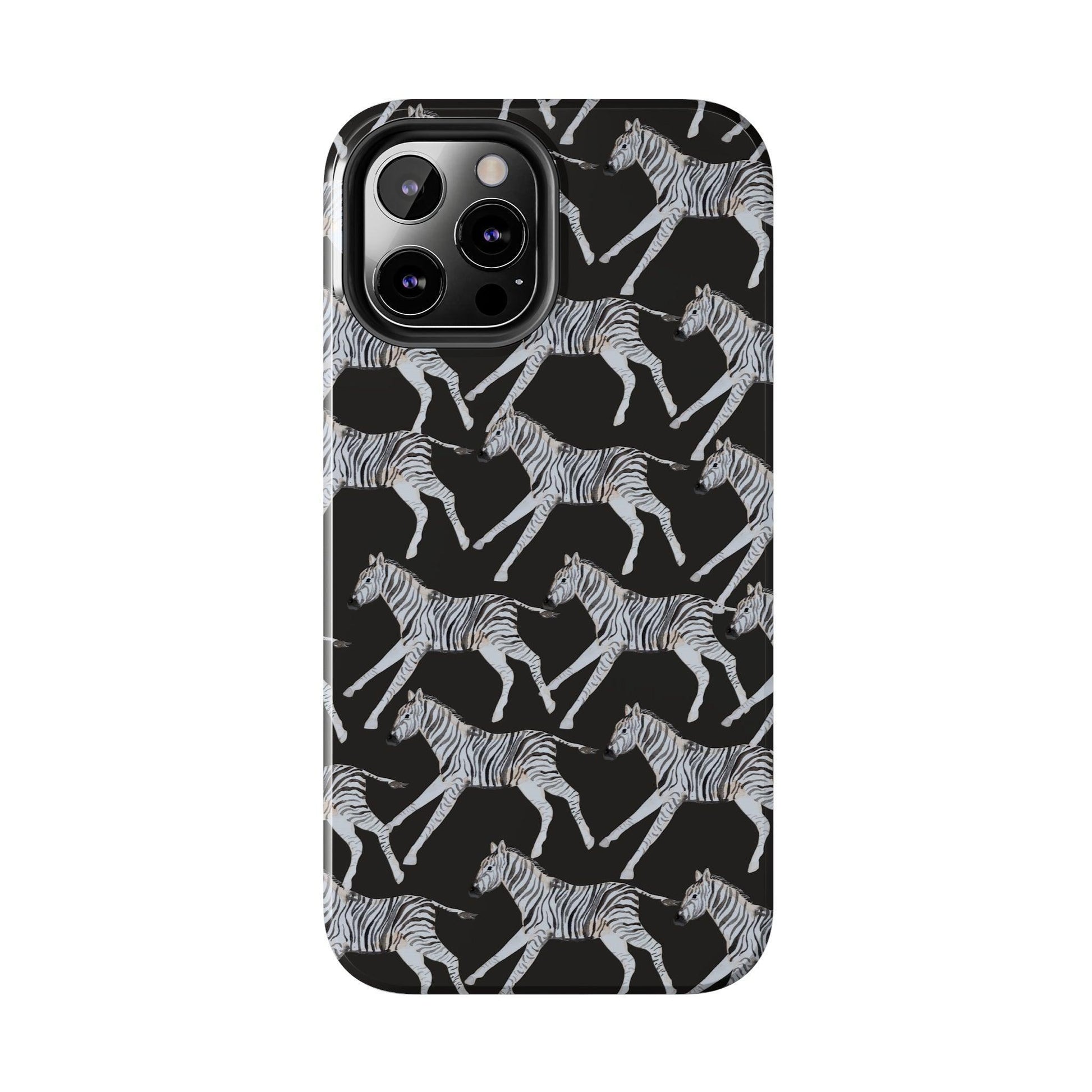 Zebra Print Phone Case - Departures Print Shop