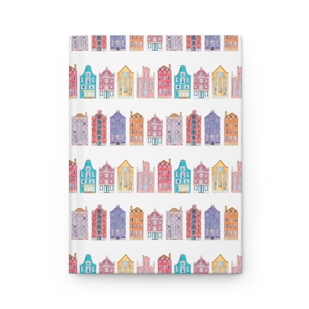 Amsterdam Canal Houses | Hardcover Notebook - Departures Print Shop