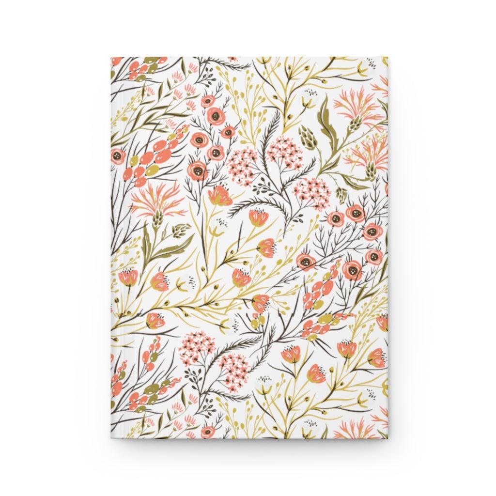 Autumn Flowers Notebook - Departures Print Shop