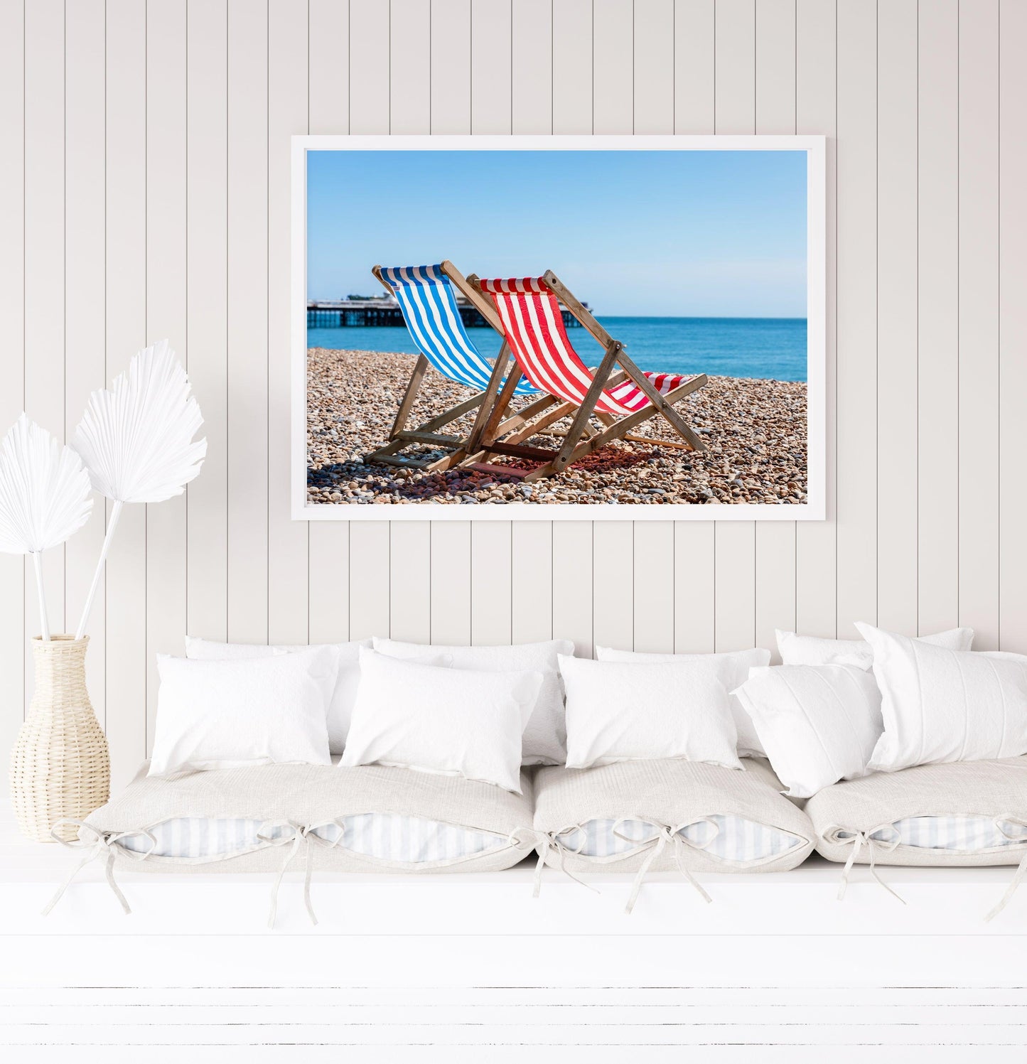 Beach Chairs | Beach Print - Departures Print Shop