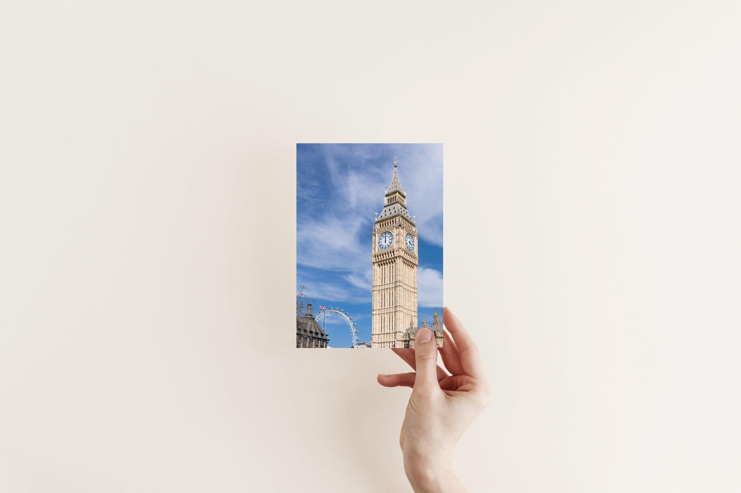 Big Ben & London Eye Photography Print | London Photography Print - Departures Print Shop