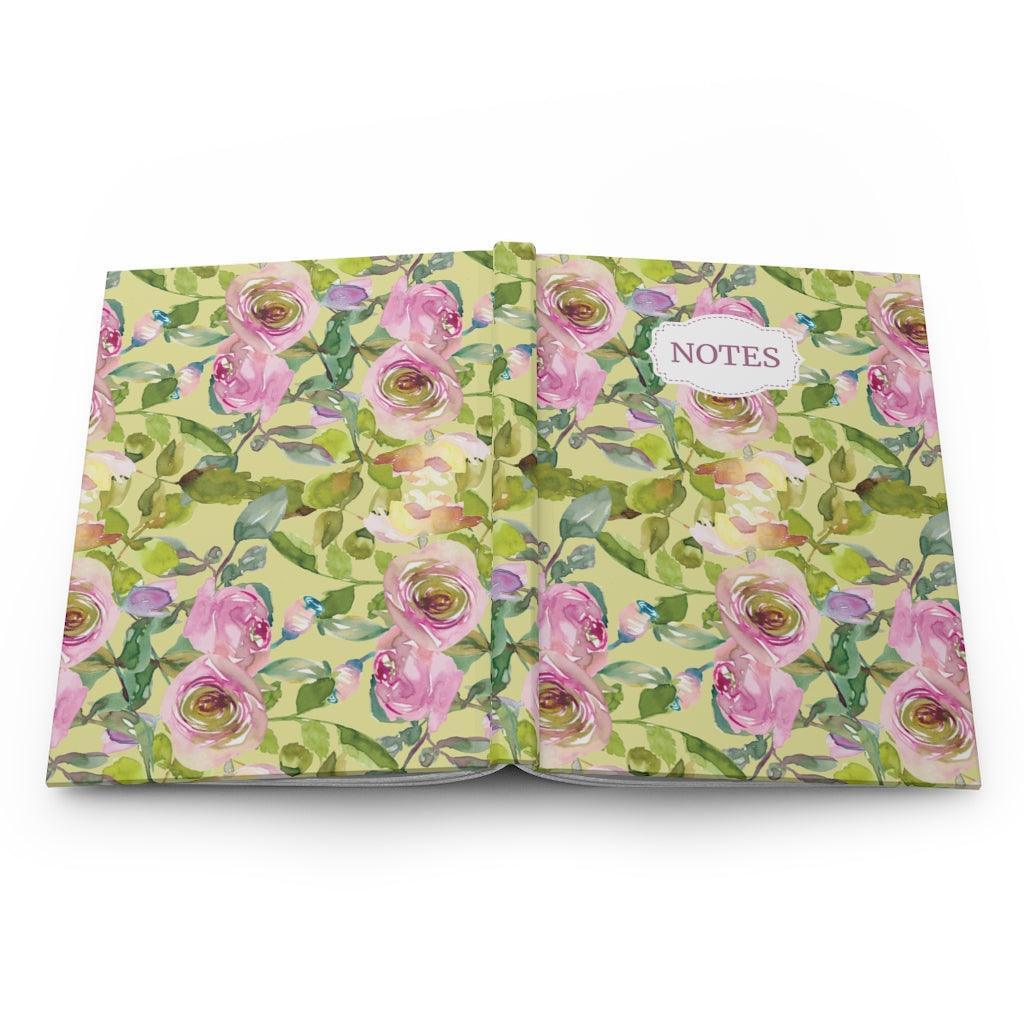 Birmingham | Floral Print Hardcover Notebook - Departures Print Shop