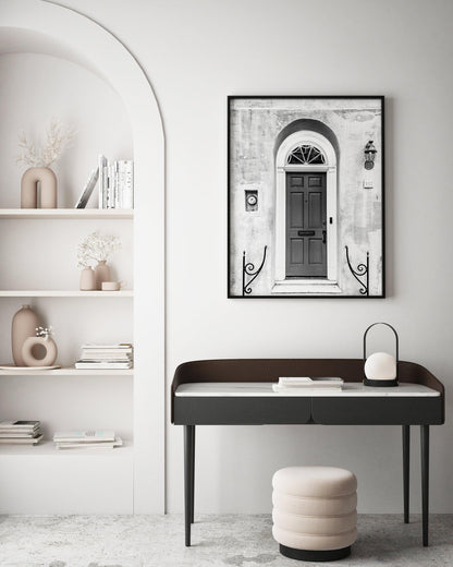 B&W Doors | Charleston Print - Departures Print Shop